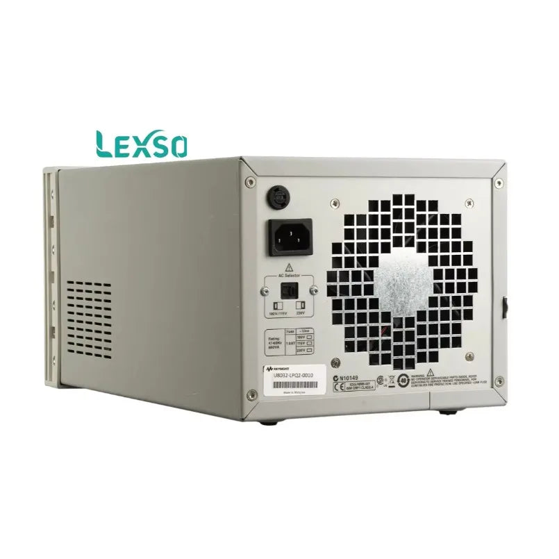 Keysight U8032A Triple Output DC Power Supply, 60V/3A (2x), 5V/3A, 375W, Low output noise:20 Hz to 20 MHz    lexso