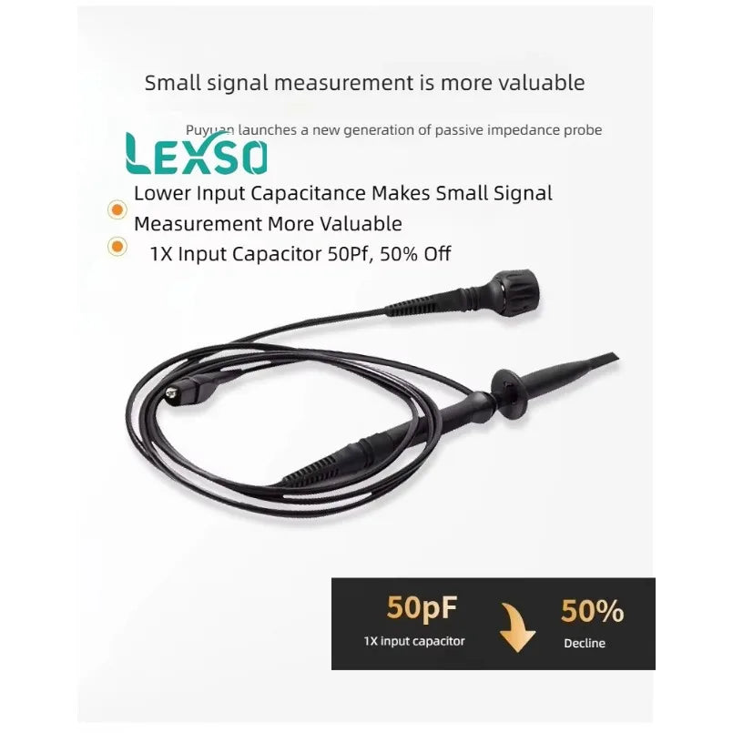 Rigol Digital Oscilloscope Probe PVP2150/2350/3150 Universal Bnc Port 150/350 Mhz  lexso