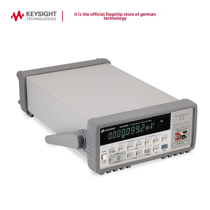 Keysight 34420A Micro-EU Desktop Multimeter Seven-Position Semi-Precision Nano Meter Testing Equipment 3-Year Warranty    ytdi