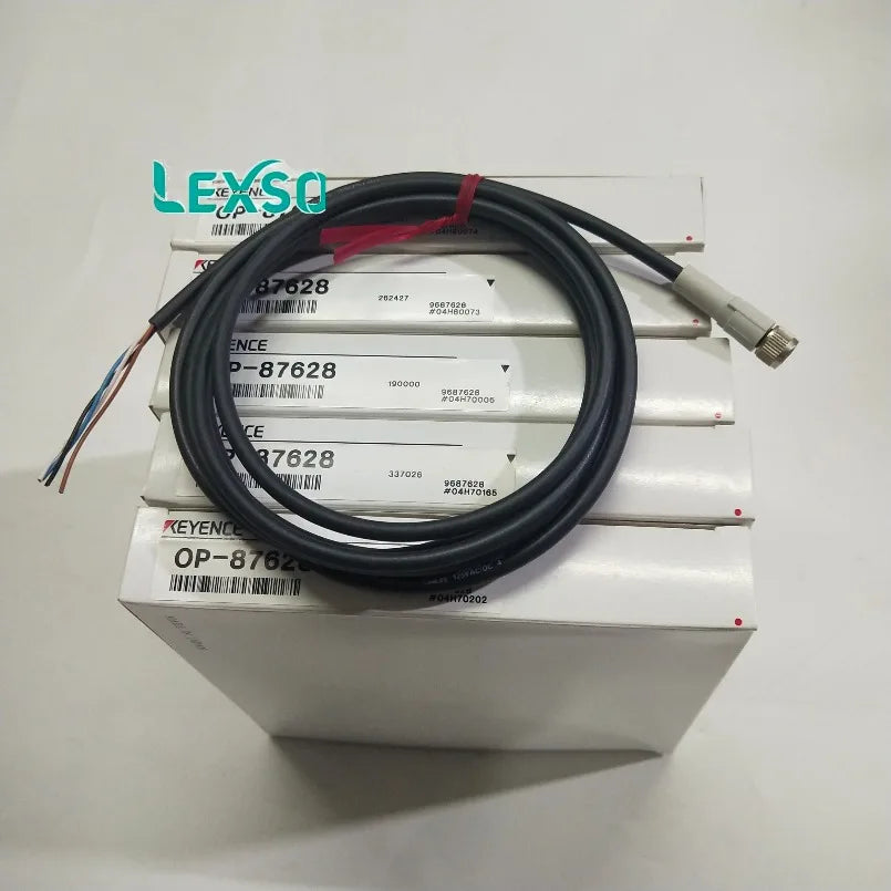 KEYENCE Connector Cable M8 Straight 2m Oil-resistant OP-87628 lexso