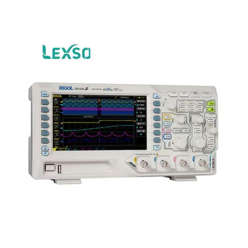 Rigol DS1054Z Handheld Digital Oscilloscope 4 Channels 1GSa/s Sampling Rate 12M Storage Depth 8 Bit Resolution lexso