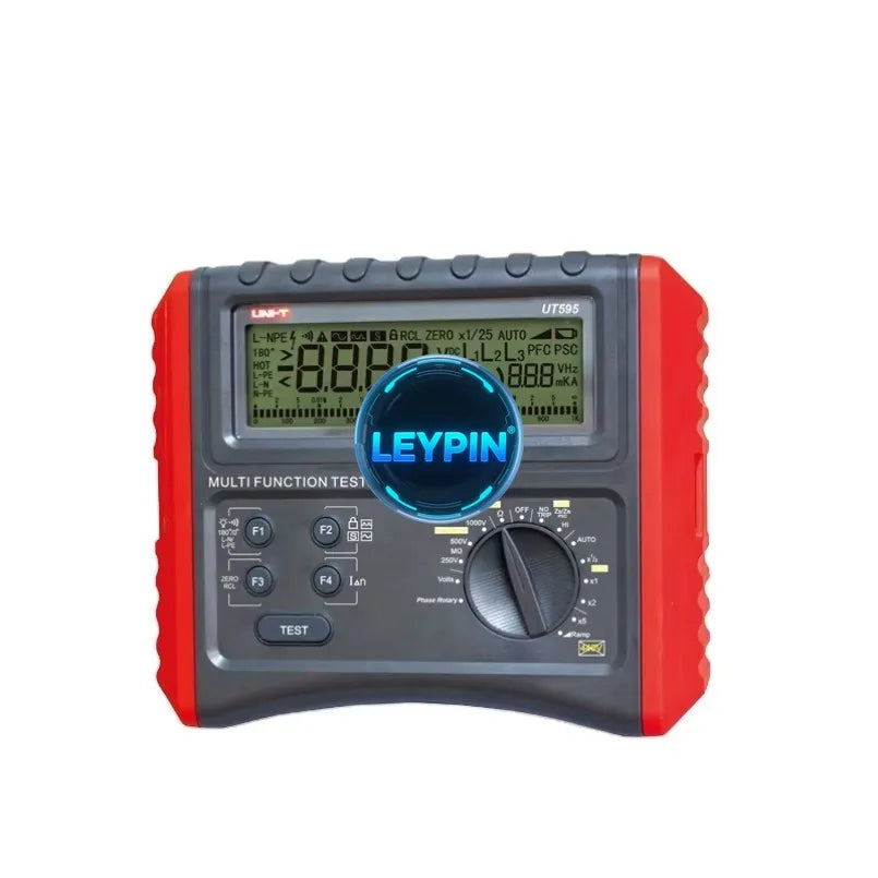 UNI-T UT593/UT595 Comprehensive Electrical Tester with Low Resistance Continuity 220v Voltage for Test Function      lexso