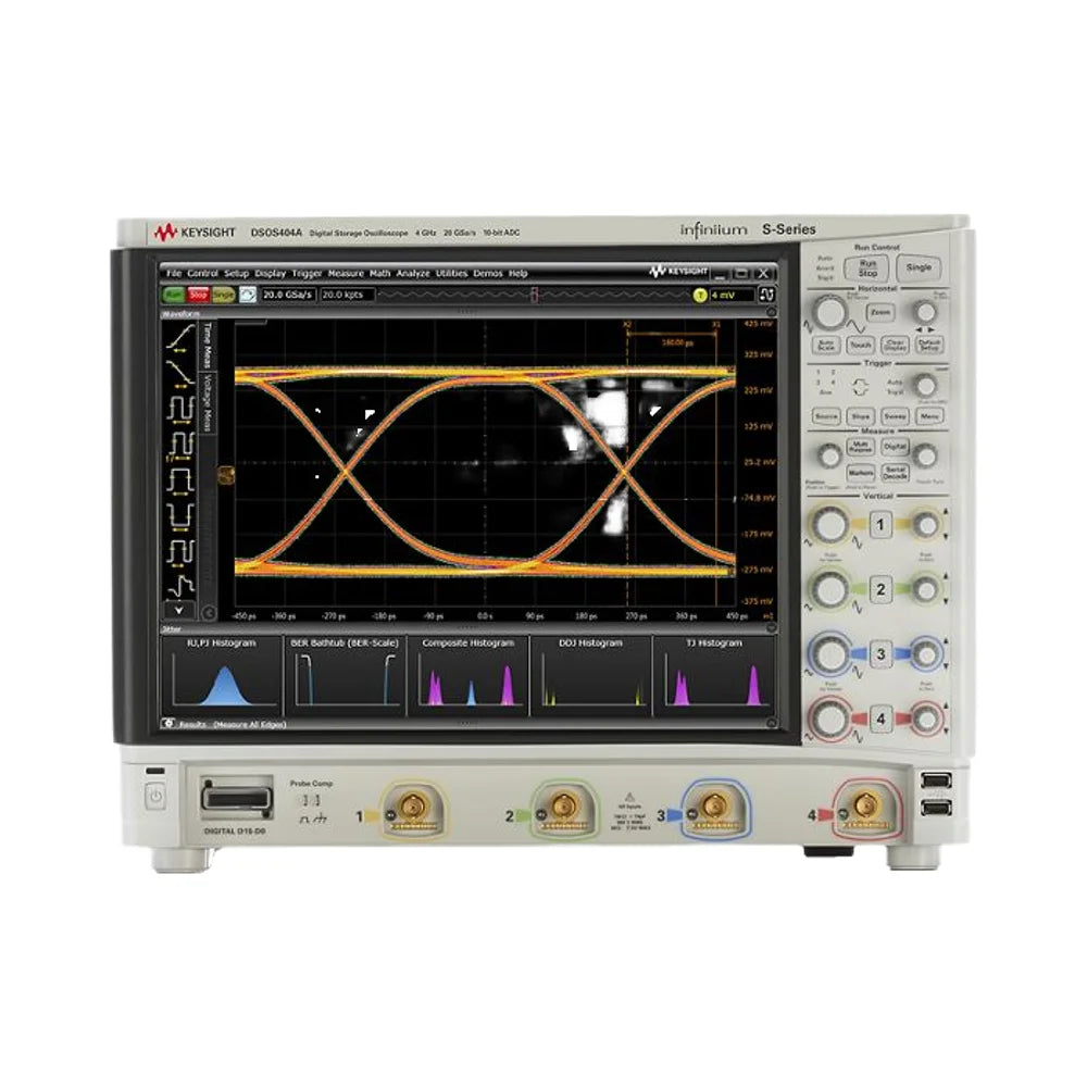 Keysight Dsos404a Infiniium DSO S Series Real-time Oscilloscopes 4 GHz 4 Channels 10-Bit Resolution 20 GSa/s Sample Rate
