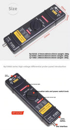 RIGOL 100MHz and 200MHz Oscilloscopes with High Voltage Differential Probe RP1025D/RP1050D/RP1100D Dedicated Probe Bandwidth