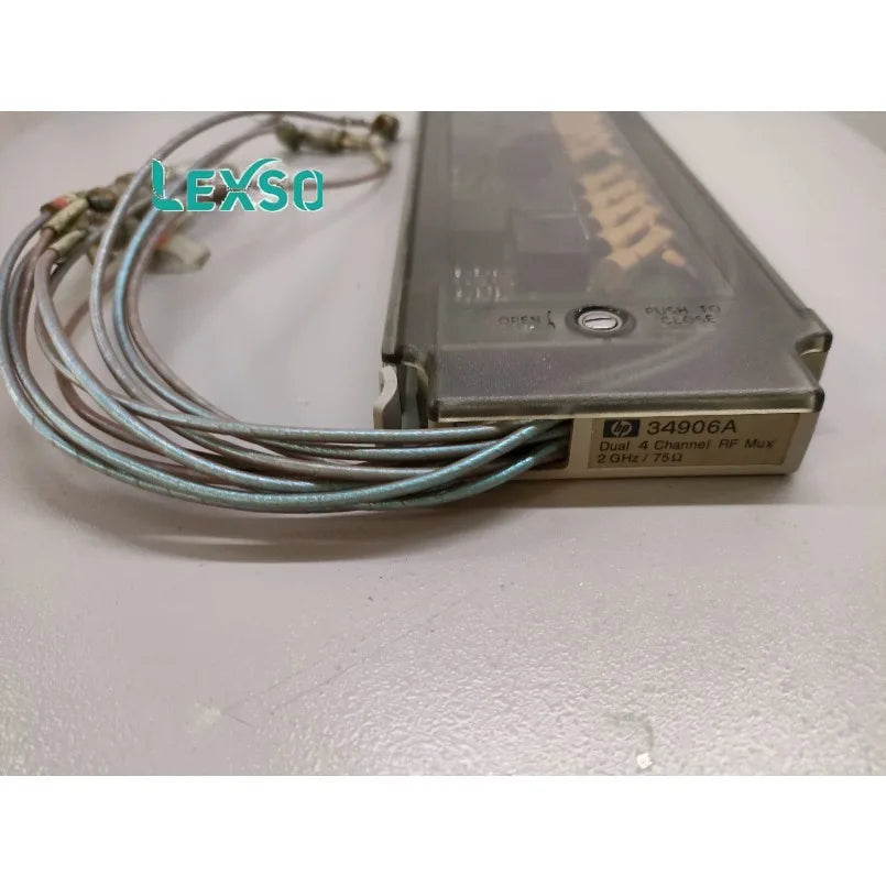 Keysight 34906A 2 GHz Dual 1:4 RF Multiplexer 75 Module for 34970A/34972A Dual 4-channel RF Multiplexer 2 GHz Bandwidth 75lexso