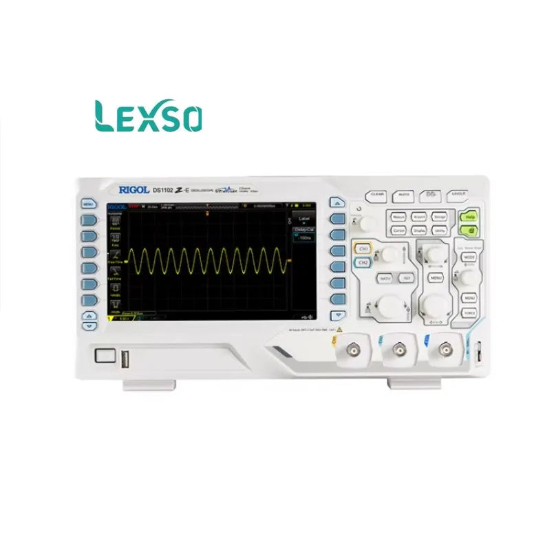 RIGOL DG1102Z-E Economical Feature-Rich High-Bandwidth 1 GSa/s Dual-Channel Digital Oscilloscope for Stable Signal  lexso