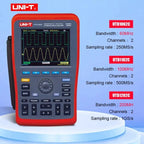 UNI-T UNI-Trend UTD1102C Handheld Digital Storage Oscilloscope Waveform Generator+Multimeter with USB lexso