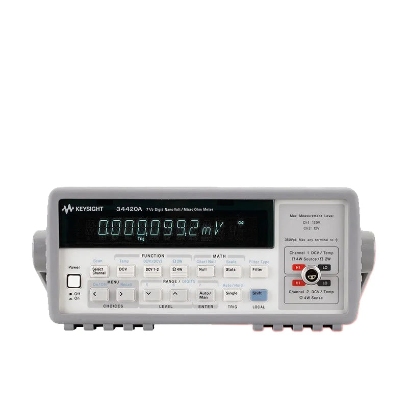 Keysight 34420A Micro-EU Desktop Multimeter Seven-Position Semi-Precision Nano Meter Testing Equipment 3-Year Warranty    ytdi