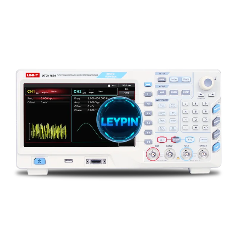 UNI-T UTG4082A(2 Channel / 80 MHz) Function/Arbitrary Waveform Generator UTG4122A 120 MHz UTG4162A 160 MHz UTG4202A 200 MHz  lexso