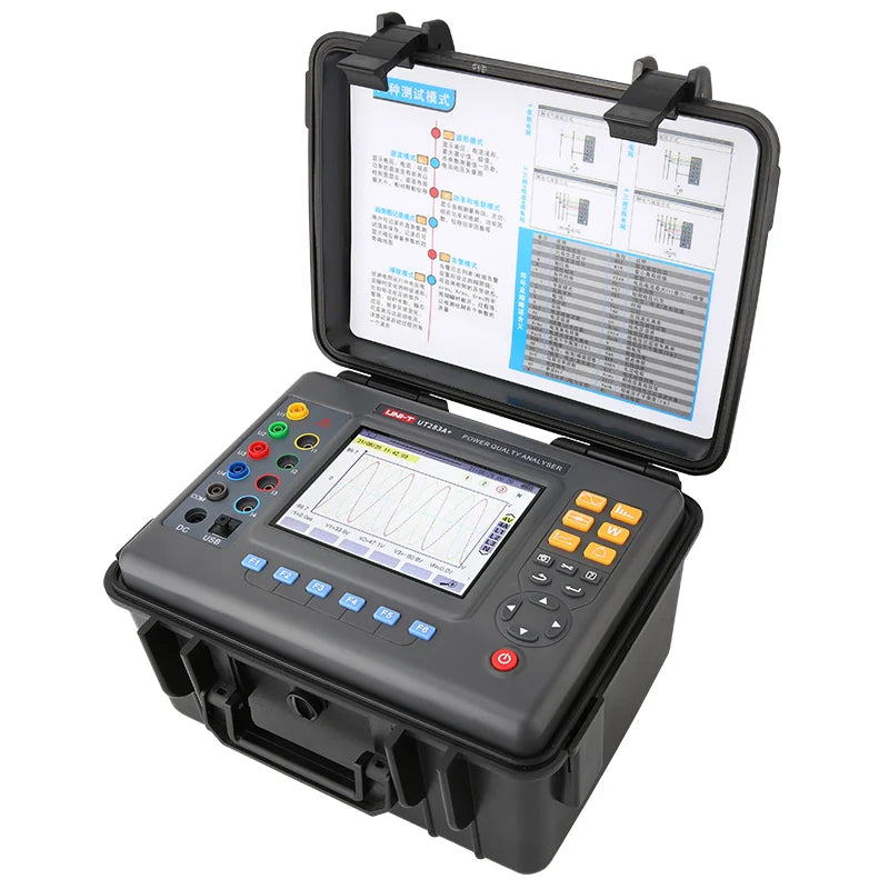 UT283A+  Power Quality Analyzer Multi-Functional Single-Phase Power Quality Analyzer Electronic Industrial Tool lexso