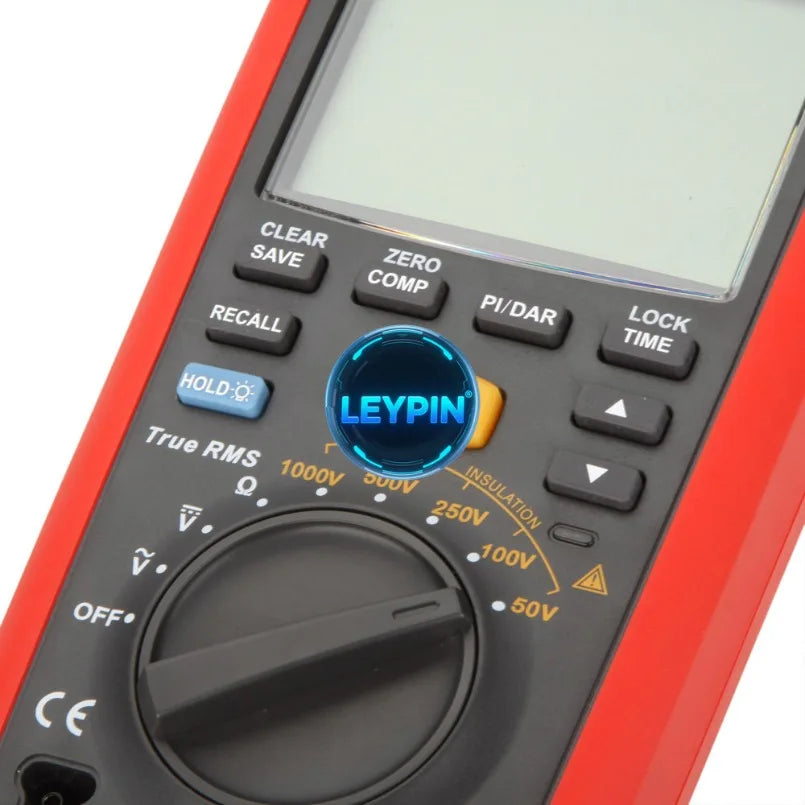 UNI-T UT505A 6000 Count Data Hold Lock Timing Measurement Storage Call Function Insulation Resistance Tester     lexso