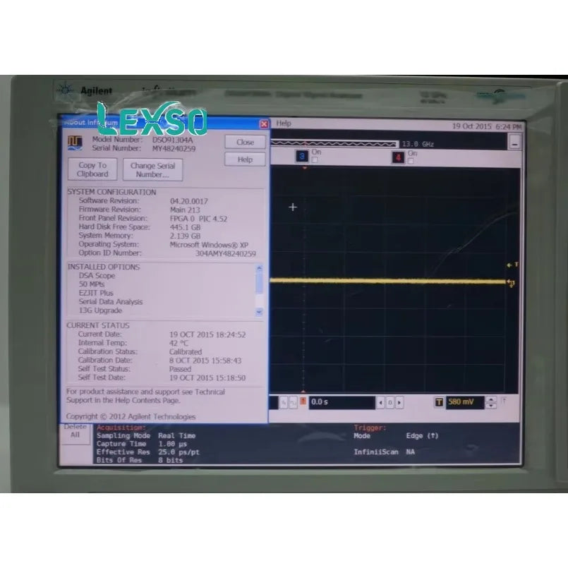 Keysight  DSA91304A Digital Signal Analyzer - 13 GHz (Agilent DSA91304A) lexso