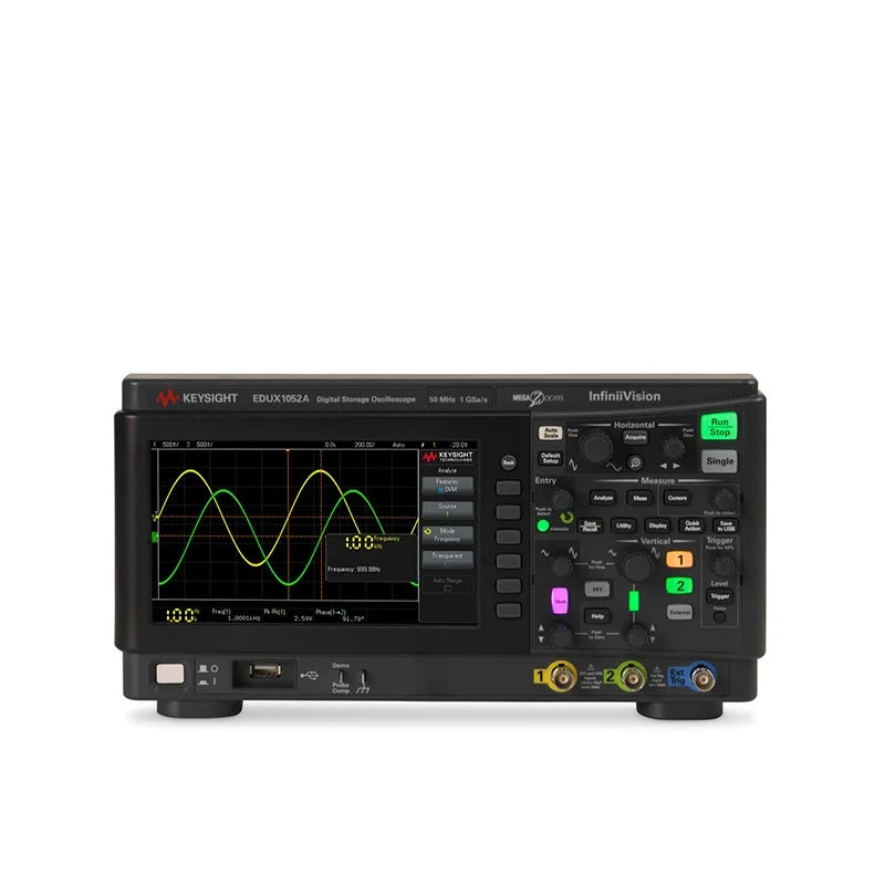 osciloscopio Keysight German Oscilloscope EDUX1052A 50 MHz 2 Analog Channels Electronic Measuring Instrument   ytdi
