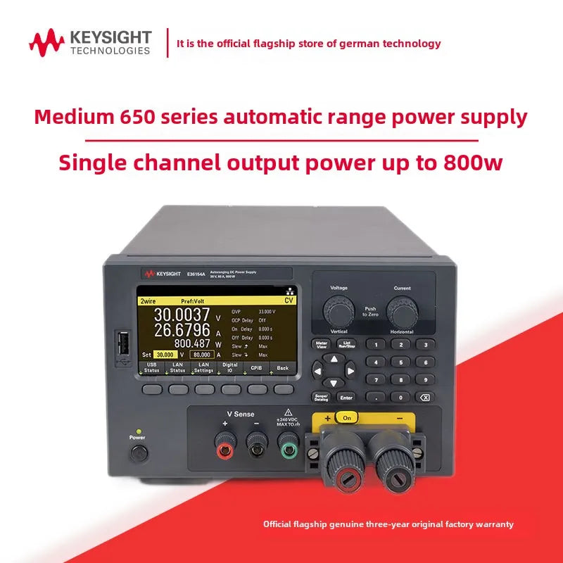 Keysight E36150 Series 800W Desktop DC Power Supply for Instruments Automatic Range OEM Customized Support Metal Construction   ytdi