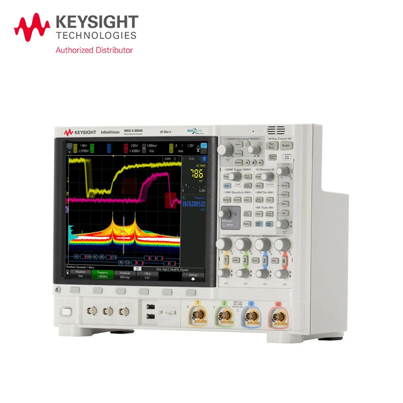 Keysight InfiniiVision Oscilloscope 6000 X Series lab test Oscilloscope Bandwidth Upgrades6 GHz/20GSa/s/1G-6GHz/4ch
