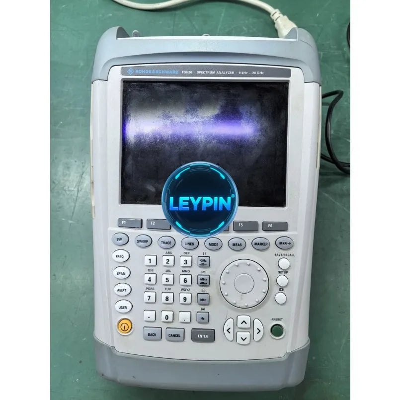 R&S Rohde & Schwarz FSH20 9kHz-20GHz Handheld Spectrum Analyzer With Opt Used      lexso