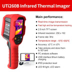 UTi260B HD Infrared Thermal Imaging Floor Heating Detector Picture Analysis and Screen Thermal Imaging Device    ytdi