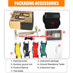 VICTOR 4106 Earth Resistance Tester 2 Pole /3poles /4 Poles Method Voltage 20V 20mA Earth Soil Resistivity Measurement   ytdi