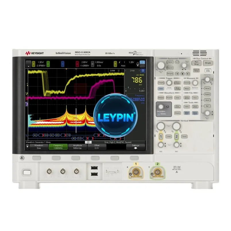Keysight MSOX6002A Mixed Signal Oscilloscope: 1 GHz - 6 GHz, 2 analog and 16 digital channels   ytdi