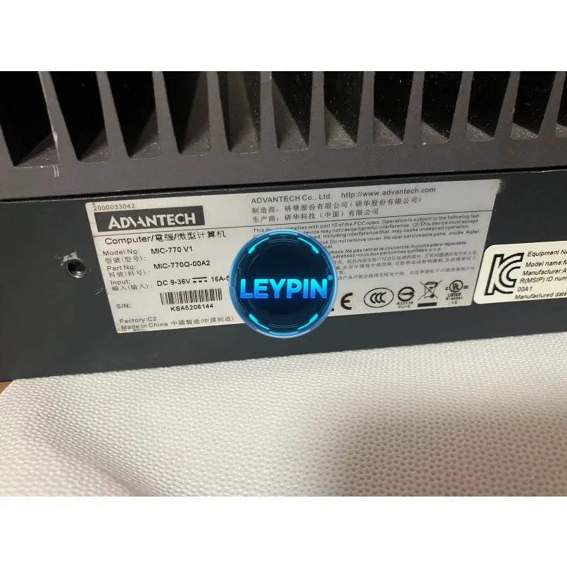 Advantech MIC-770V1/V2/V3 Compact 8/9th 10th 12th/13th/14th I3/I5/I7 Windows Linux OS Fanless Industrial Embedded Computer  ytdi