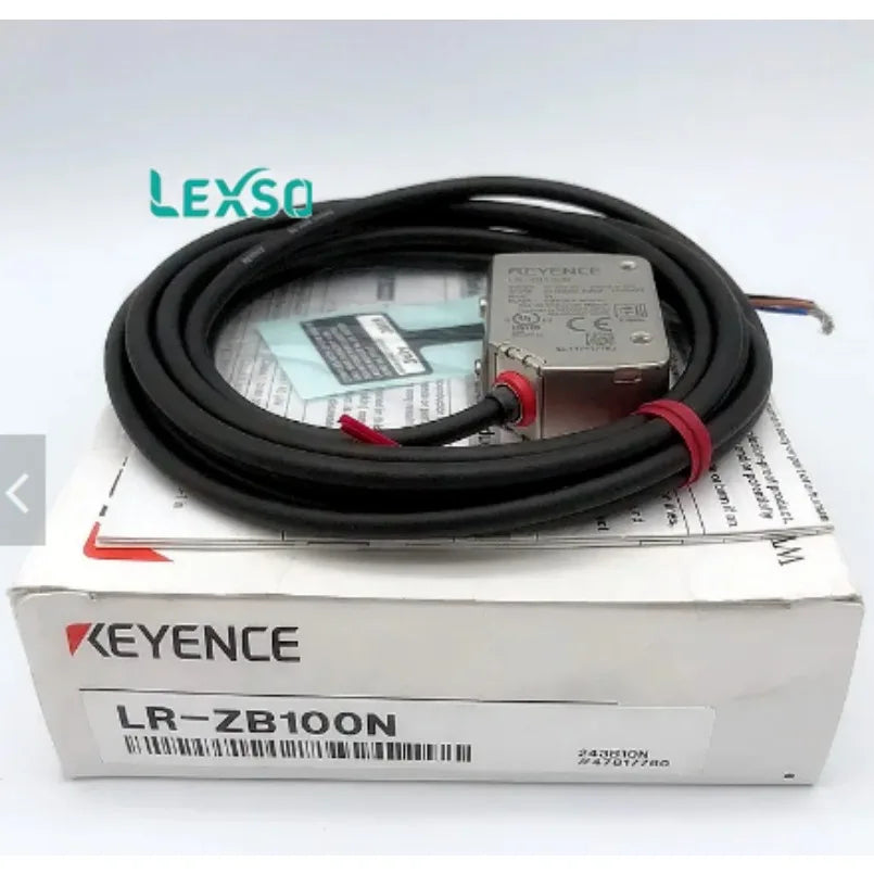 Original KEYENCE LR-ZB240CB CMOS Laser Sensor M18 Threaded Mount M12 Connector Type lexso