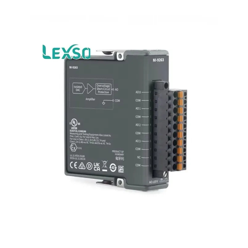 NI-9263 NI-9264 (C Series Voltage Output Module) 4-channel short-circuit protection lexso