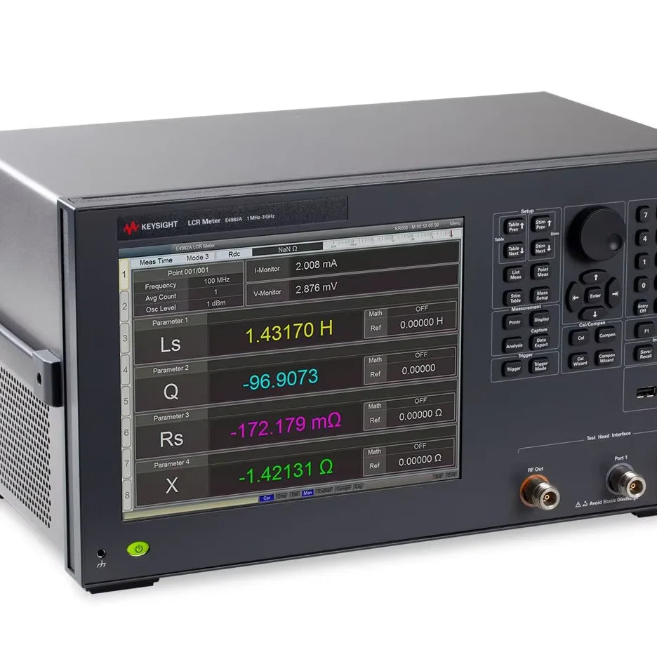 Keysight E4982A for Test Instrument 1 MHz to 3 GHz LCR Meter (Agilent Equivalent)