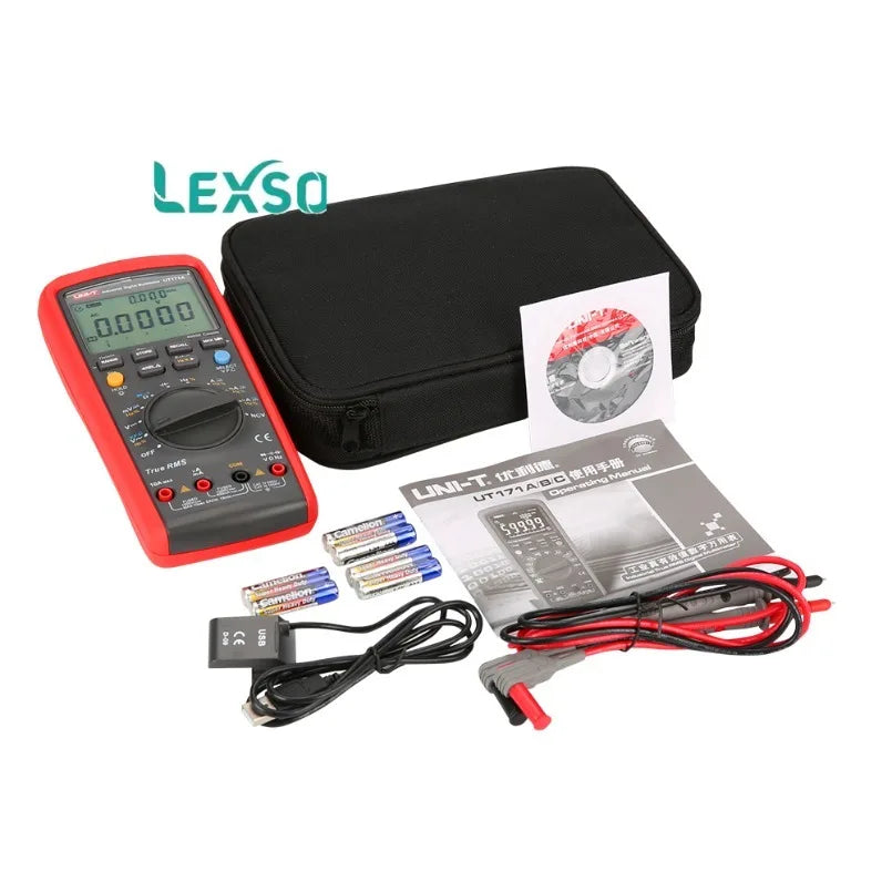 UNI-T UT171A  Ac Dc 39999 Count Datalogger Industrial True RMS Digital Multimeter    ytdi