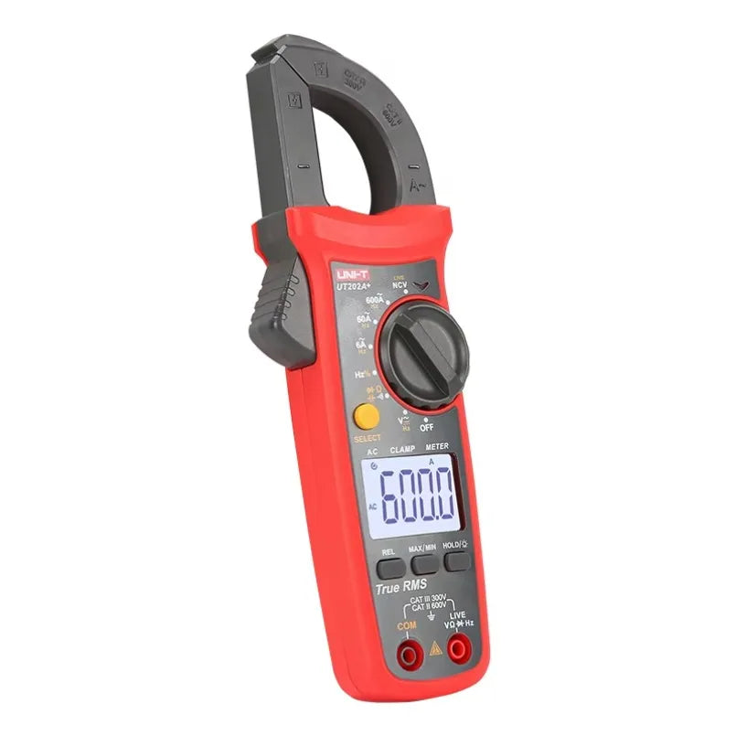 UNI-T UT202A+ Plus Digital Current Clamp Meter Multimeter Professional Voltmeter Pliers Ammeter Electric Multitester lexso