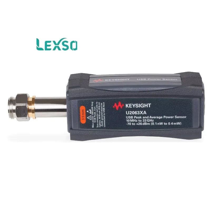 Keysight U2063XA 10 MHz to 33 GHz USB Wide Dynamic Range Average and Peak Power Sensor Made in America 1 Month Warranty   ytdi