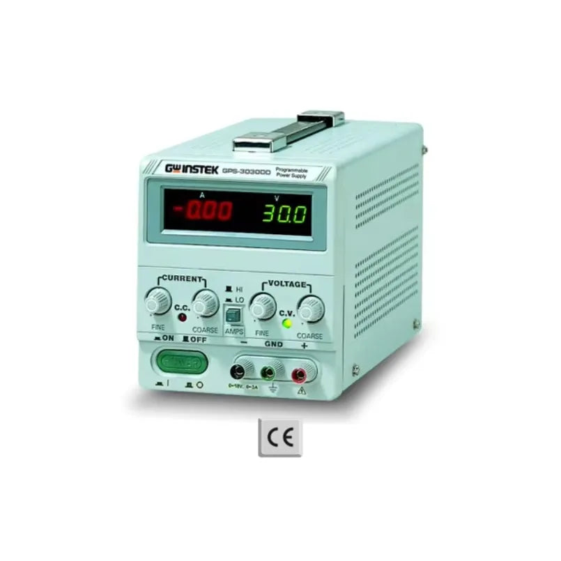 GW Instek GPS-3030D 30V/3A Adjustable DC Power Supply With Digital Display  lexso