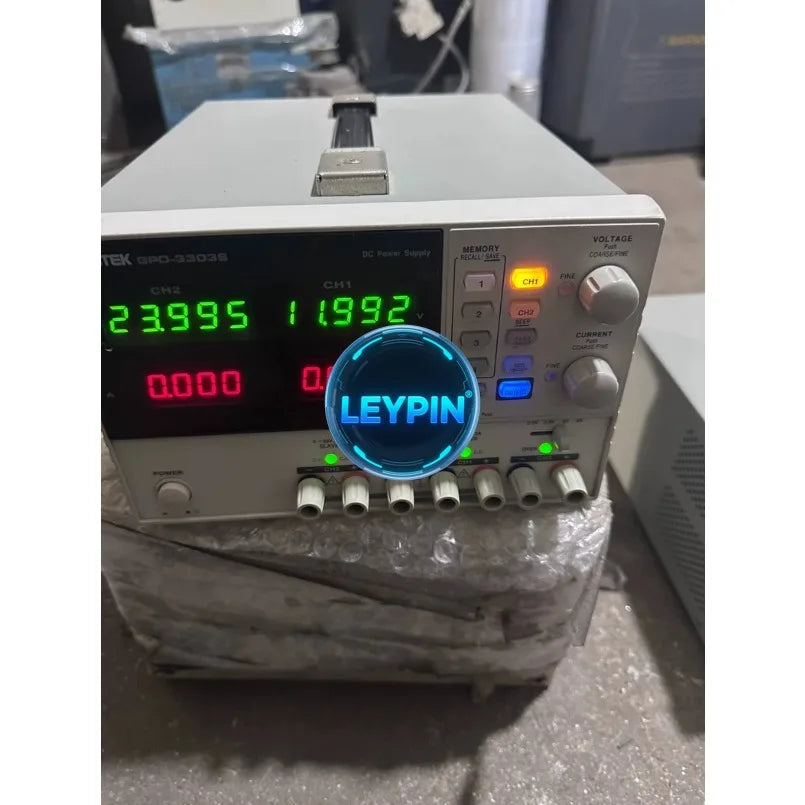 Used 1PCS GW Instek GPD-3303S 3-Channel Programmable Linear DC Power Supply   lexso