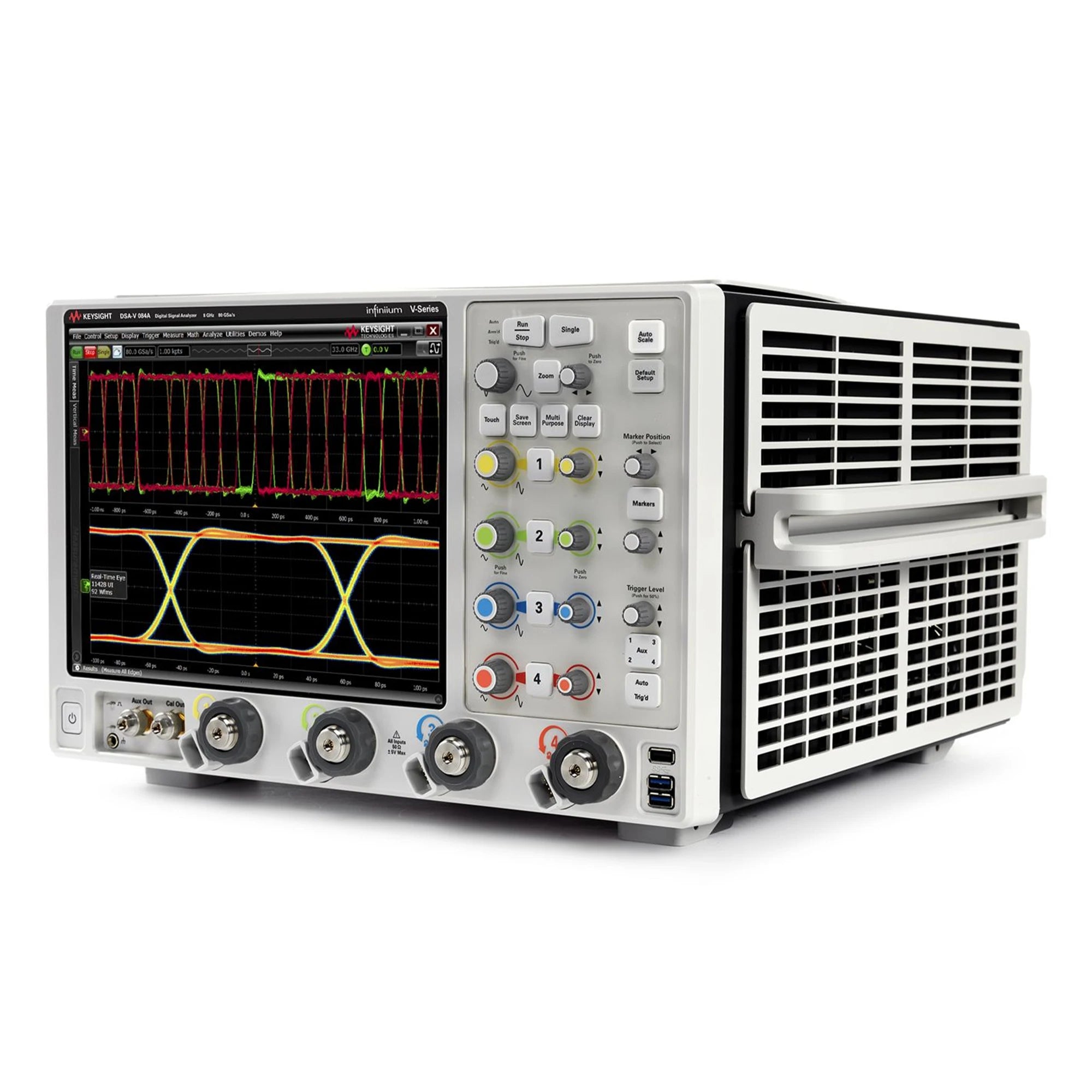 Keysight DSAV084A Infiniium V-Series Oscilloscope: 8 GHz, 4 Analog Channels