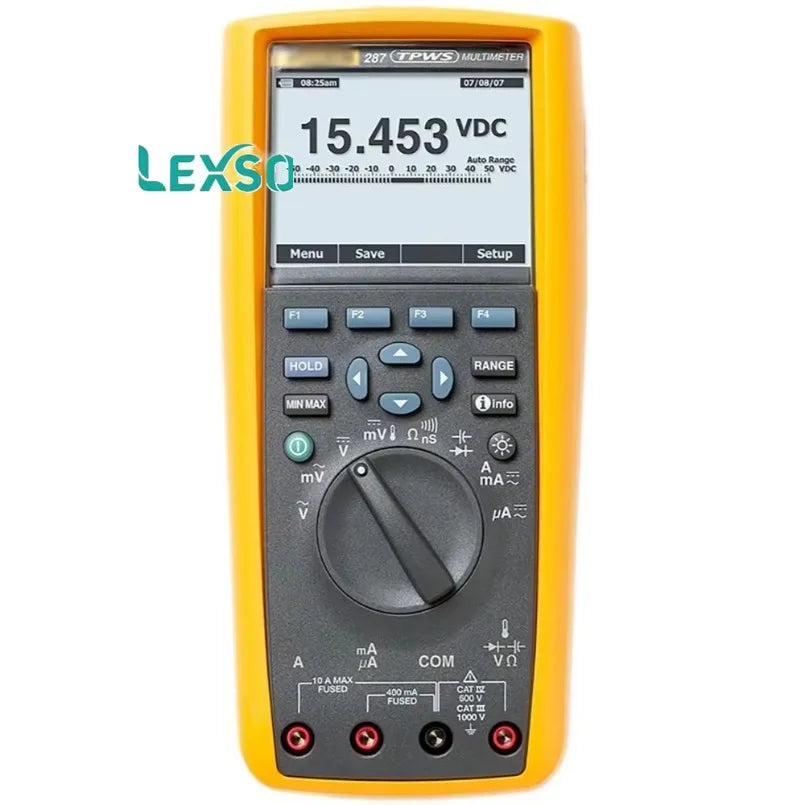Original New 287 True-RMS Electronics Logging Multimeter with Advanced Data Logging & Analysis  lexso