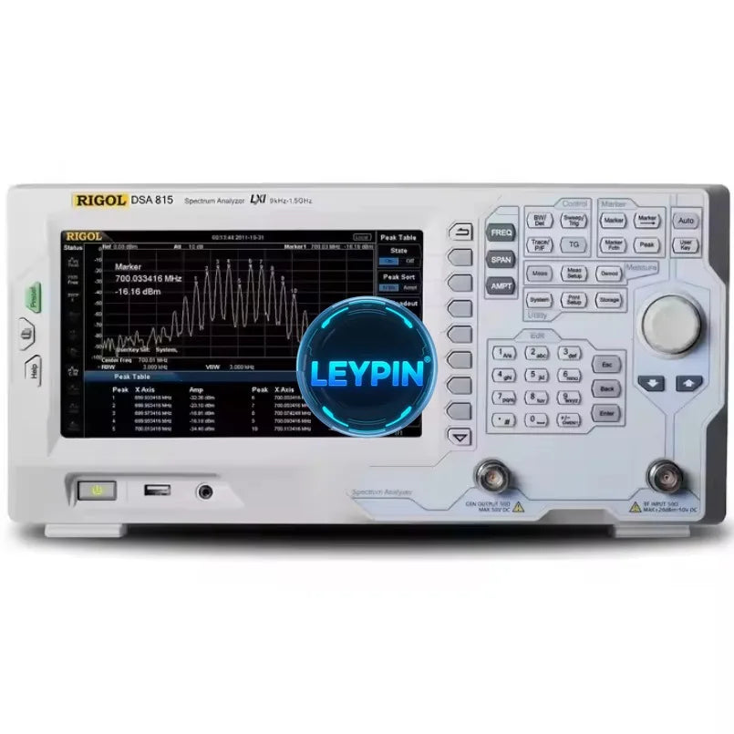 RIGOL DSA815 Spectrum Analyzer 1.50 GHz Compact Design Easy-To-Use Interface With a Widescreen Display     lexso
