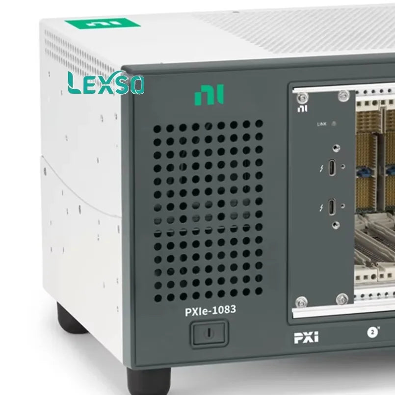 National Instruments PXIe-1083 PXI Chassis with up to 2 GB/s Features a Mix of Slots Hybrid Connectors 58 W Power Supply lexso