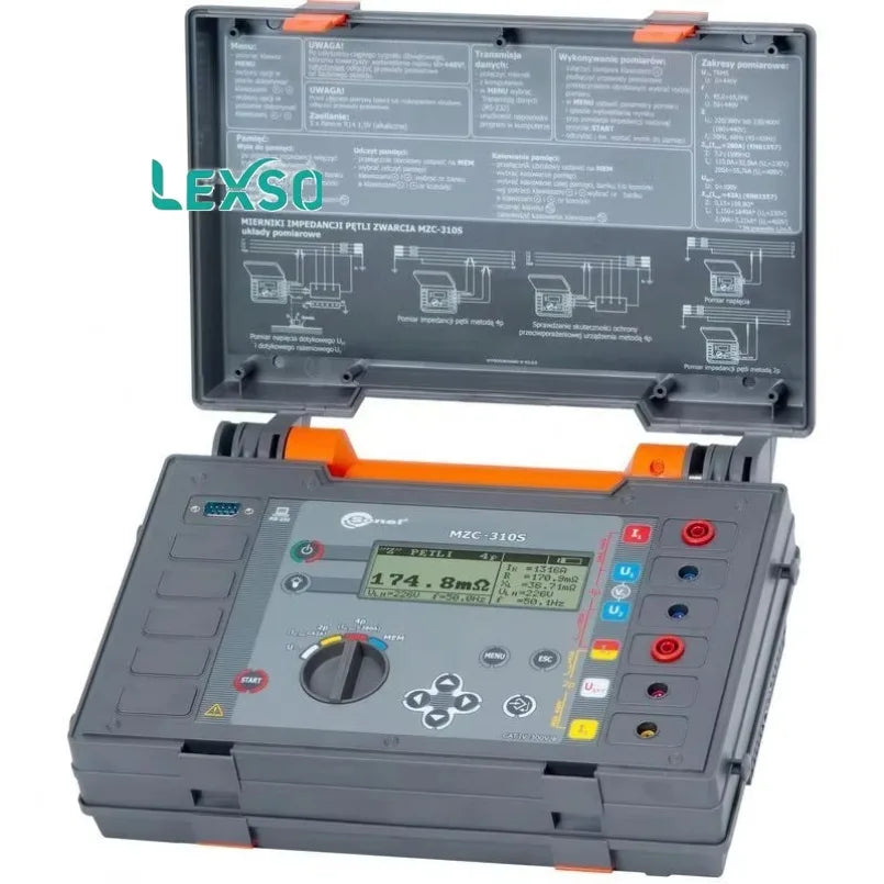 Sonel MZC-310S High-Current Fault Loop Impedance Meter  lexso