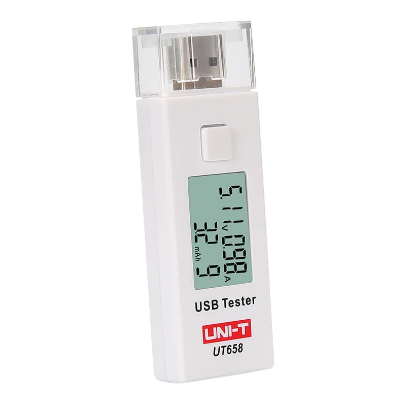 UNI-T UT658 USB Stable Professional High Precision Voltage Current Output Battery Capacity Tester Data Storage Digital Display lexso