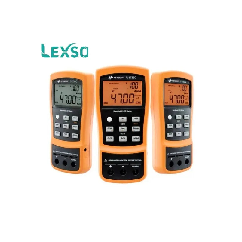 Keysight U1732C 100Hz/120Hz/1kHz/10kHz Handheld LCR Meter 20,000 counts resolution 0.2% accuracy lexso