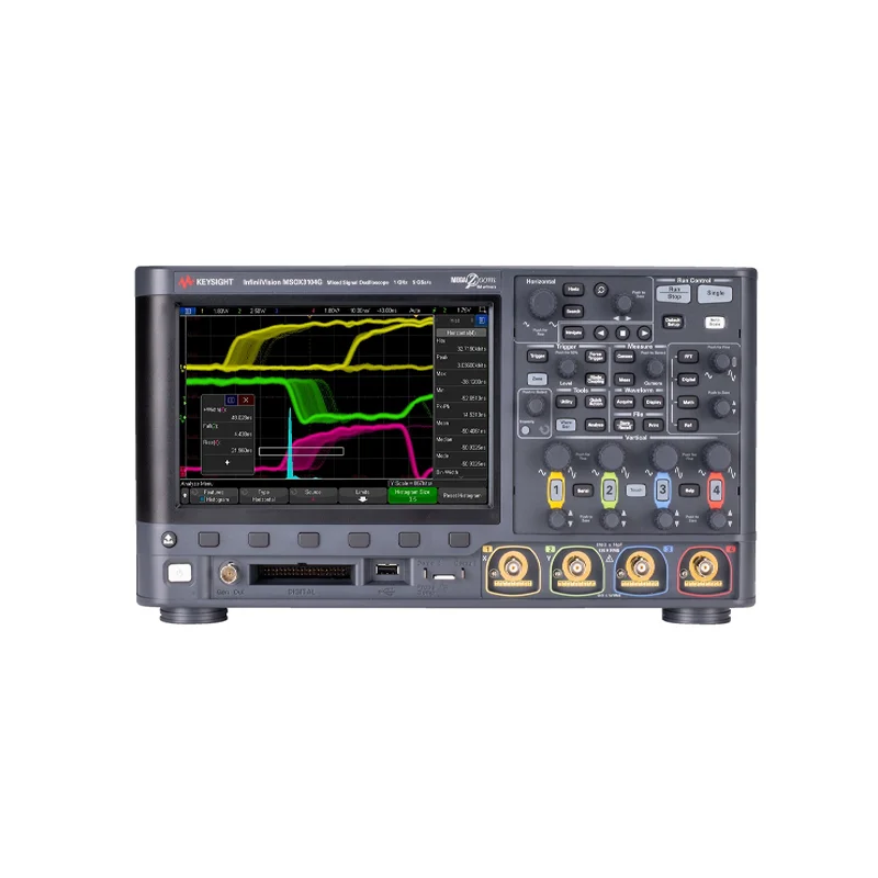 TTLTES KEYSIGHT MSOX3104G/MSOX3102G Mixed Signal Oscilloscope 1 GHz 4/2 Analog + 16 Digital Channels 5 GSa/s Sample Rate