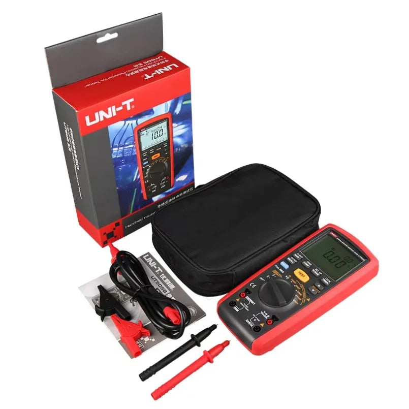 UNI-T UT505B Current test Insulation Resistance Tester Use Self-test Data Keep Storage Electronic Maintenance Resistance Tester lexso