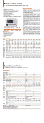 Tonghui TH6711 TH6721 TH6731 TH6741 Programmable Switch DC Power Supply  ytdi