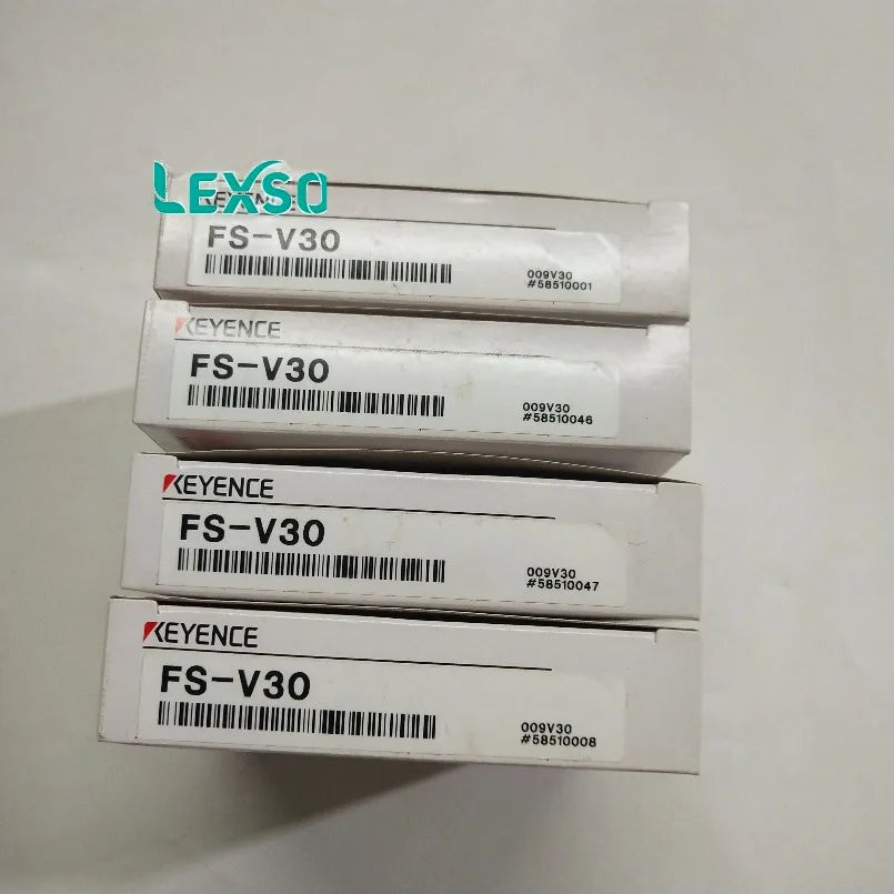KEYENCE Fiber Amplifier FS-V30 Series Brand Original FS-V30 Digital Fiber Optic Sensor Switch NPN lexso