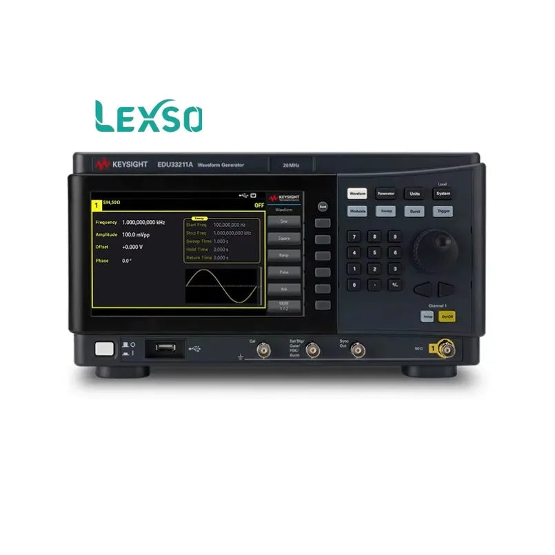 Keysight EDU33210 Series SBE Waveform Function Generator Customizable OEM Support-Models EDU33211A and EDU33212A   lexso