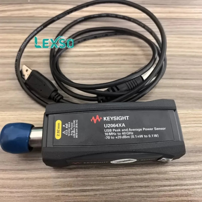 Keysight L2064XA 1M/10MHz to 40GHz/ -70 to +20 DBm/50000 Readings LAN Wide Dynamic Range Peak and Average Power Sensor lexso