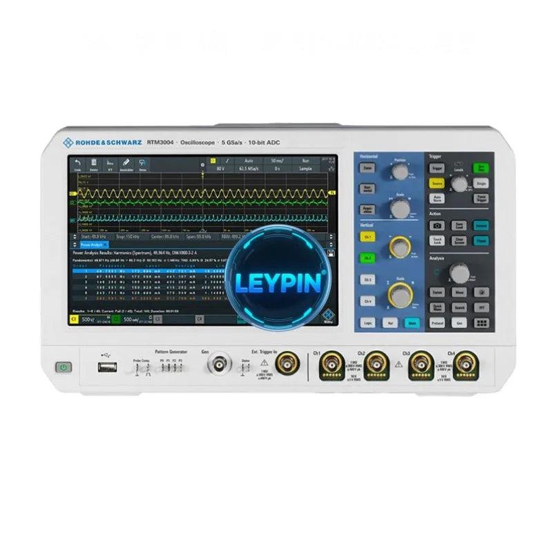 RS Rohde & Schwarz RTM3004 Oscilloscope Digital and Analog with Probe lexso