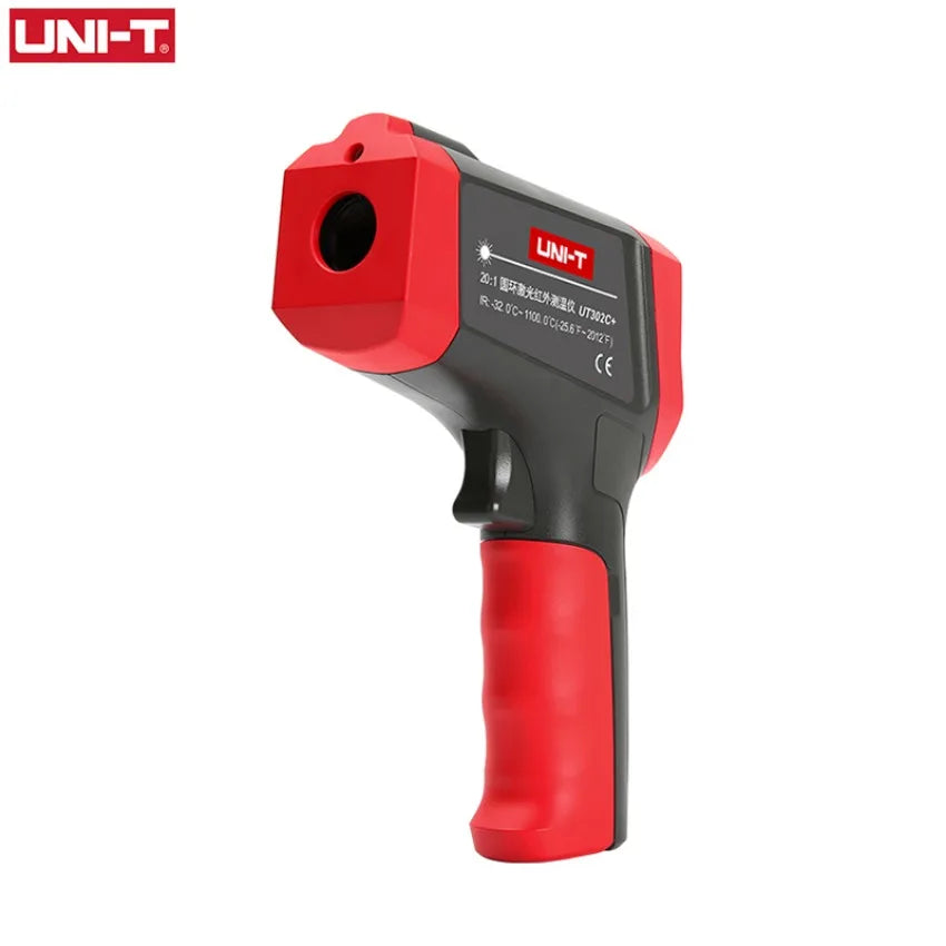 UNI-T Industrial Non Contact Infrared Laser Thermometer HD Color Screen Temperature Measurement UT302C+ IR Gun Price Contact Us    ytdi
