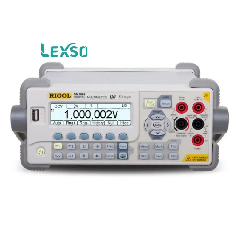 Rigol Desktop Multimeter 6.5 Digits Double Display Digital Multimeter Dm3068 High Precision Multimeter  lexso