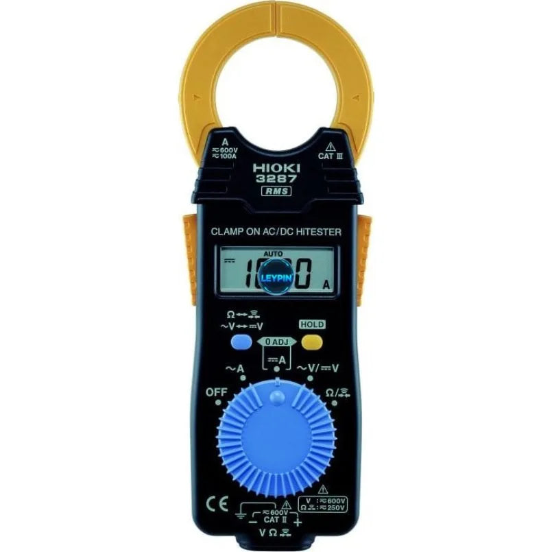 Hioki HiTester 3287 True RMS Clamp-Meter, 100A AC/DC, Conductors to 35mm, Voltage and Resistance Measurement   ytdi