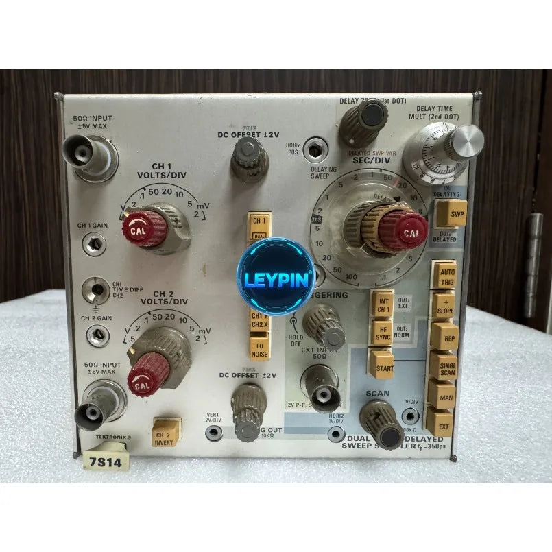 Tektronix 7S14 Dual Trace Delayed Sweep Sampler    ytdi